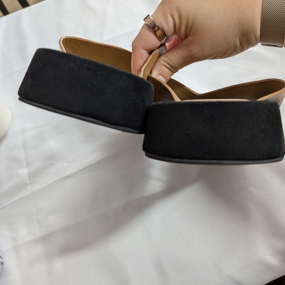 Tony Bianco Ives Tan Como Sandals Size 10 - Picture 7 of 7